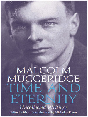cover image of Time and Eternity: Uncollected Writings